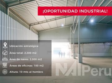Local comercial · 2300m² · Local Industrial// Almacén Industrial - Alquiler 2,300 m² Carretera Central - Ate