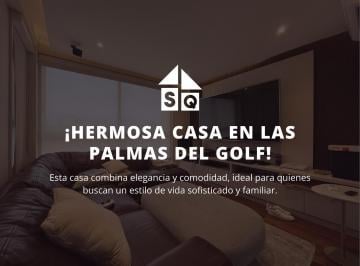 Casa · 420m² · 8 Dormitorios · 1 Estacionamiento · ¡Hermosa Casa en Venta en Las Palmas del Golf!