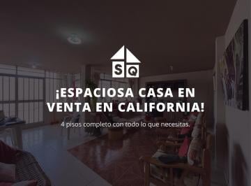 Casa · 721m² · 13 Dormitorios · 1 Estacionamiento · ¡Espaciosa Casa en Venta en California!