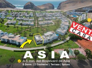 Casa de 5 habitaciones, Cañete · Casa en Venta en Asia, a 10 Min. del Boulevard de Asia