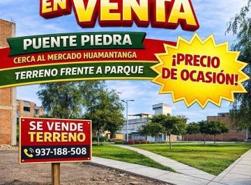 Terreno / Lote · 120m² · Terreno Frente a Parque en Puente Piedra