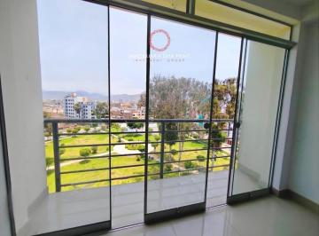 Departamento · 116m² · 3 Dormitorios · 1 Estacionamiento · Venta Departamento Tríplex 3 Habitaciones en Los Olivos Frente a Parque con Terraza