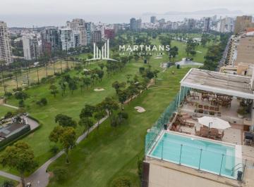 Departamento de 5 habitaciones, Lima · Venta Departamento Penthouse Vista Al Golf de San Isidro