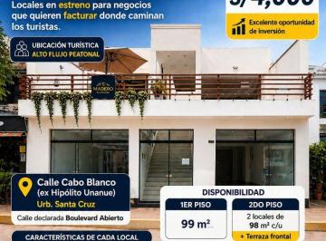 Local comercial , Lima · Alquiler de Locales Comerciales en Cl Cabo Blanco Punta Hermosa