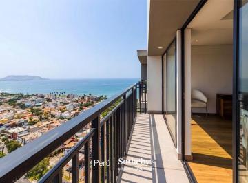 Departamento · 161m² · 3 Dormitorios · Hermoso Departamento con Vista Panorámica Al Mar y Ciudad