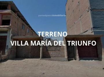 Terreno / Lote , Lima · Terreno de 161 m² en Venta en Villa María del Triunfo