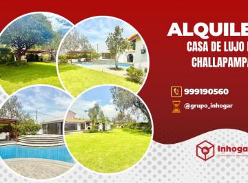 Casa de 5 habitaciones, Arequipa · M a N S I o N De Lujo En C H a L L a P a m P a En Alquiler