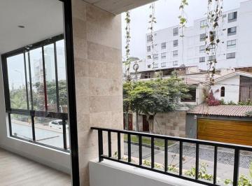 Departamento de 2 habitaciones, Lima · Vendo Dpto Vista Exterior Calle Apacible Surco Límite Miraflores