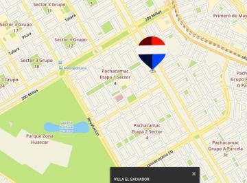 Terreno / Lote , Lima · Terreno en Venta en Villa El Salvador – Frente a Av Principal