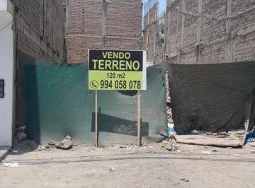 Terreno / Lote , Lima · Terreno de 120 m² en Venta en Comas a Media Cuadra del Parque Bolognesi