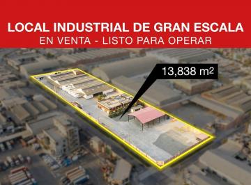 Nave industrial · 13838m² · Local Industrial en Venta - 13,000 m² - Ate