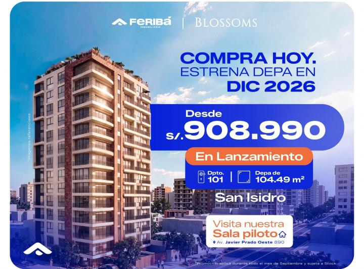 Edificios , Lima · Blossoms - San Isidro
