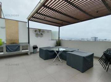 Departamento · 74m² · 1 Estacionamiento · Vendo Lindo Departamento Flat en Calle Los Negocios N 1, Piso 14, Urb. Limatambo, Surquillo.