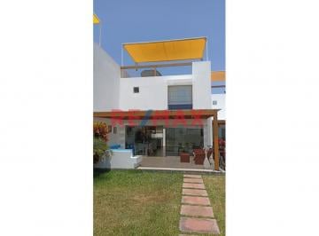 Casa · 148m² · 4 Dormitorios · 5 Estacionamientos · Semana Santa - Alquiler de Casa de Playa Amoblada en Condominio Asia del Sur - Km 108