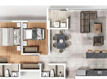Departamento de 2 habitaciones, Arequipa · Vendo Dpto en Preventa_ 2 H_$138,500_entrega Jun26_no Alcabala