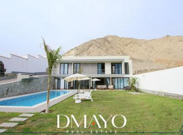 Casa · 2000m² · 3 Dormitorios · 6 Estacionamientos · Súper Moderna Casa Brenda en Cieneguilla - 3 Dorm - 6 Cocheras - Piscina Para 15 Personas