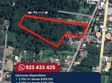 Terreno / Lote · 3700m² · Terrenos en Venta – Zona Turística de Naranjillo, Tingo María - Huanuco