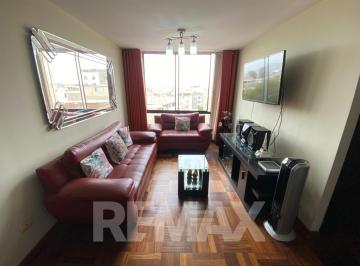 Departamento · 84m² · 4 Dormitorios · 1 Estacionamiento · Departamento Semi Amoblado en Venta en Condominio Seguro – 84 m² + Cochera.