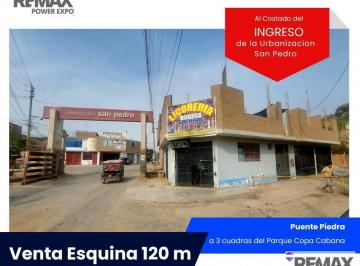Local comercial · 120m² · Venta 4 Locales Comerciales en Esquina Puente Piedra