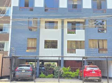 Departamento · 131m² · 4 Dormitorios · 1 Estacionamiento · “alquiler: Departamento en San Borja Norte | 4 Habitaciones | Cochera | Frente a Parque”