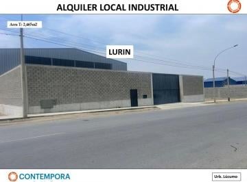 Nave industrial , Lima · Alquiler Local Industrial en Urb. Lucumo - Lurin