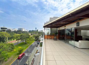 Departamento · 220m² · 3 Dormitorios · 2 Estacionamientos · Alquiler - Dúplex Lujoso 340 m Amoblado - Terraza - $3,200