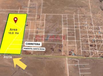 Terreno / Lote · 108000m² · Terreno en Venta de 10.8 Hectáreas Carretera Pimentel Santa rosa.(T. Eneque)