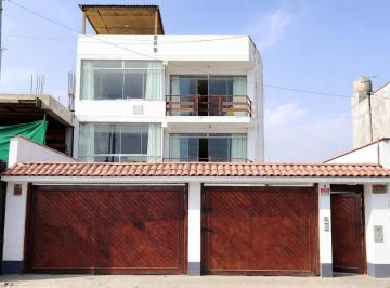 fachada · Casa en Venta de 350 m² en Los Pulpos, Lurín – Piscina, Vista Al Mar y 4 Niveles