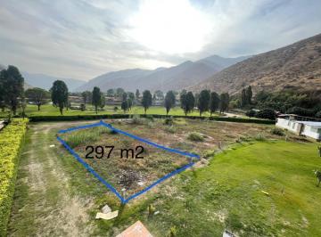 Terreno / Lote · 297m² · Venta de Lote de 297 m² en Condominio Las Praderas Santa Rosa de Quives