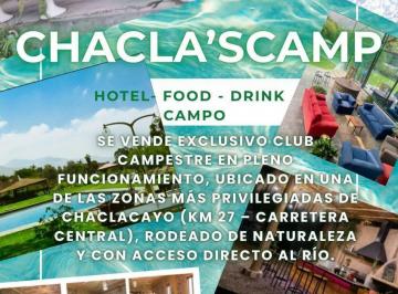 Local comercial · 5000m² · 11 Dormitorios · 10 Estacionamientos · Venta de Club Campestre en Funcionamiento – Chaclacayoal en Chaclacayo