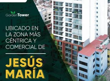 Departamento de 1 habitación, Lima · ¡últimas Unidades! Estreno en Piso 13 con 1 Dormitorio en Jesús María