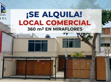 Local comercial , Lima · Local Comercial 360 m² Calle 2 de Mayo Miraflores