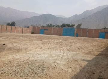 Terreno agrícola , Lima · Terreno Cercado de 4,600 m² en Ñaña - Lurigancho Chosica
