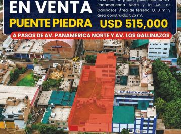 Casa · 560m² · Se Vende Palacio de 4 Pisos con Piscina en Puente Piedra