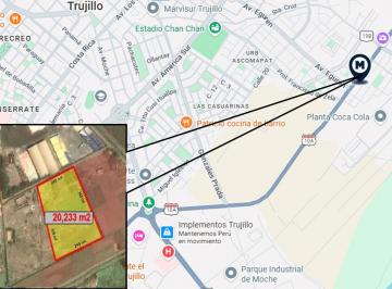 Terreno / Lote , Trujillo · Terreno en Valle Moche, con Fácil Acceso y en Entorno Productivo, Ideal Para Actividad Industrial