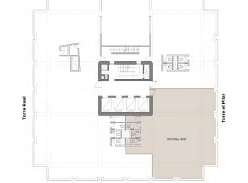 Oficina comercial , Lima · Oficina en Casco de 185 m²