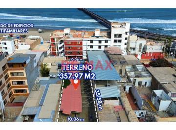 Terreno / Lote · 357m² · Terreno Residencial en Pimentel, 357.97 m² a Pasos de La Playa. (G. Yalico)
