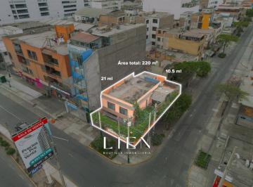 Terreno / Lote · 220m² · Venta Terreno en Surquillo a Pasos del Open Plaza de Angamos