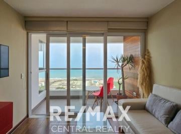 Departamento de 2 habitaciones, Lima · Alquiler Dpto. Amoblado con Vista Al Mar – Piso 17 | Av del Ejército