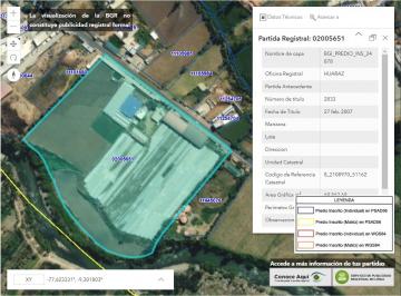 Terreno / Lote en Venta  Carhuaz · Venta de Terreno en Huaraz - Carhuaz 70.000 m²
