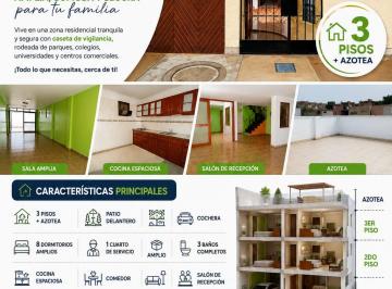 Casa Grande - Los Olivos · Se Vende Linda y Espaciosa Casa de 4 Pisos en Villa Sol - Los Olivos