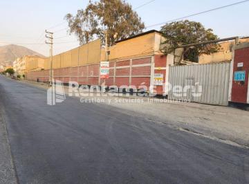 Terreno / Lote , Lima · Venta de Terreno Industrial de 4,722 m² Zonificacion I - 2 Av Santa Rosa - S. J. l.