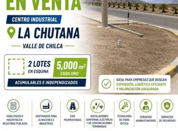 Terreno / Lote , Cañete · Terreno en Esquina 5000 m² Para Industria Pesada en Parque Ind. La Chutana