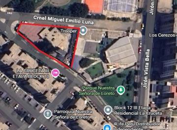 Terreno / Lote , Lima · Terreno con Dos Salidad Frente a Parque