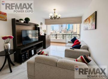 Departamento · 92m² · 3 Dormitorios · Alquilo Apartamento 3 Dorm - Amoblado con Balcon - Av Brasil - Pueblo Libre