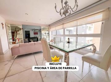 Departamento de 4 habitaciones, Lima · (El) Triplex Amoblado y Equipado en Miraflores con 2 Estacionamientos