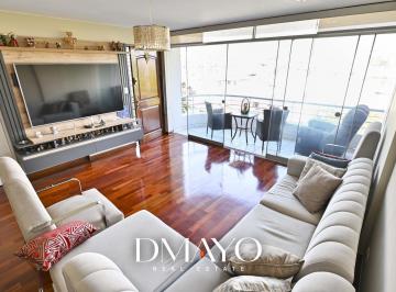 Departamento · 129m² · 3 Dormitorios · 2 Estacionamientos · Con Balcón y Dos Cochera Vista a Parque