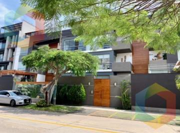 Departamento · 274m² · 4 Dormitorios · 3 Estacionamientos · Bello Penthouse Duplex en Venta con 2 Lindas Terrazas Chacarilla San Borjao