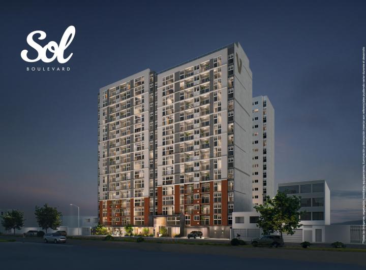 Desarrollo vertical , Lima · Condominio Sol Boulevard ¡Pre Venta! Acabados Exclusivos en La Zona