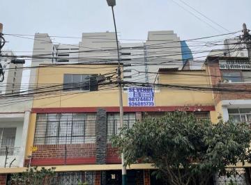 Casa de 4 habitaciones, Lima · Vendo Casa Como Terreno Excelente Ubicacion Pueblo Libre 6 Pisos